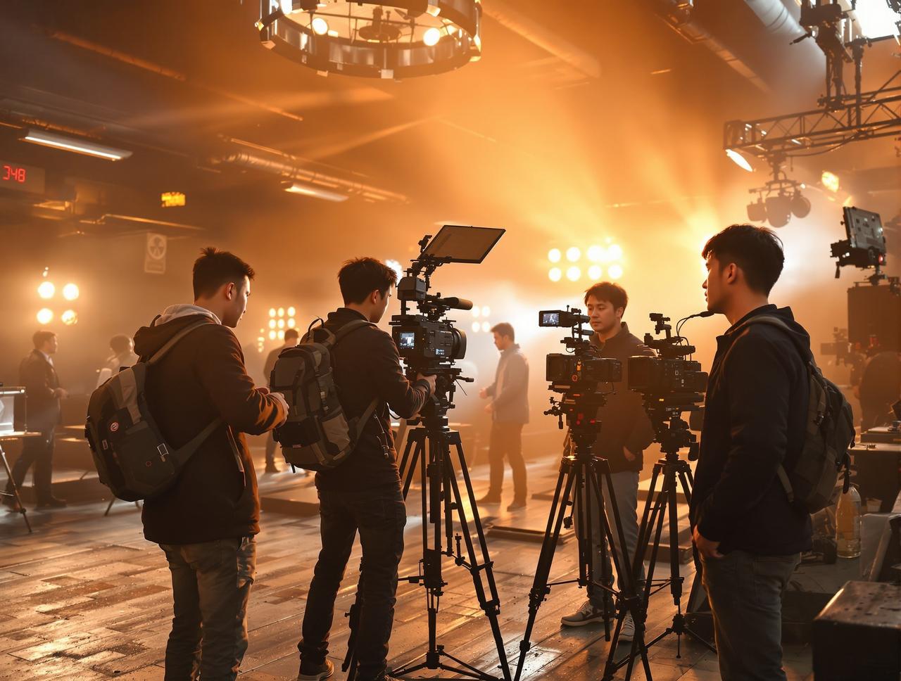 免费视频制作现场